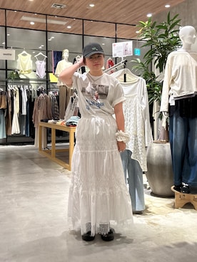 R!SAさん（レディース・160cm）の夏コーディネート