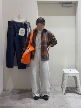 R!SAさん（骨格ストレート・レディース・159cm）の秋コーディネート