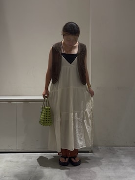 R!SAさん（レディース・159cm）の夏コーディネート