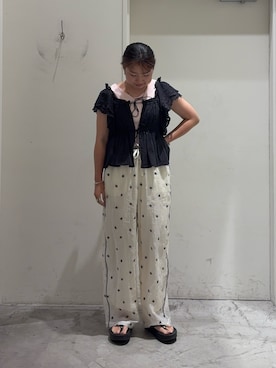 R!SAさん(レディース・160cm)の夏コーディネート