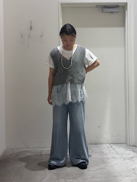 R!SAさん(レディース・160cm)の夏コーディネート