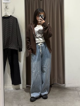 R!SAさん(レディース・160cm)の秋コーディネート