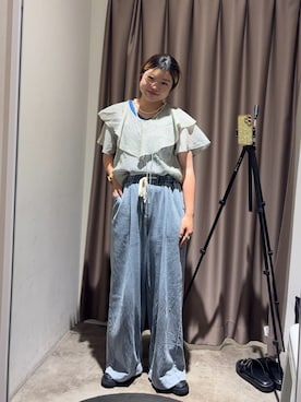 R!SAさん（レディース・159cm）の夏コーディネート