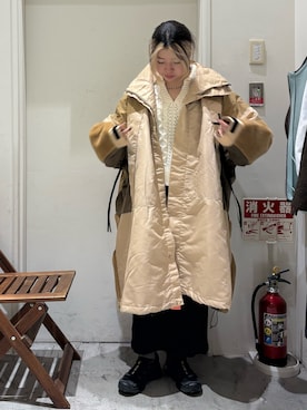 「etsinta（エシンタ）のアイテム」を使った、R!SAさん（レディース・160cm）の冬コーディネート