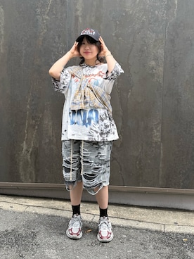 「DANKE SCHON（ダンケシェーン）のアイテム」を使った、daiyitongさん（レディース・158cm）の夏コーディネート