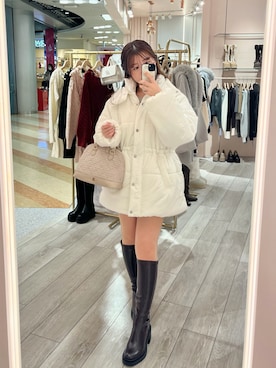 nicericoさん（レディース・154cm）の冬コーディネート