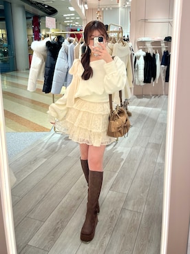 nicericoさん(レディース・154cm)の冬コーディネート