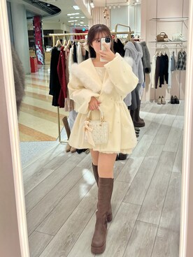 nicericoさん(レディース・154cm)の冬コーディネート