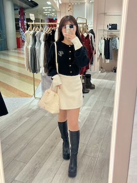 nicericoさん(レディース・154cm)の冬コーディネート