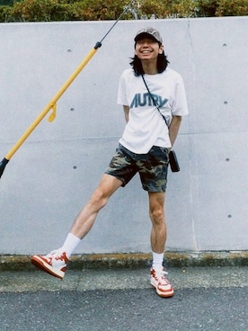「Ron Herman（ロン ハーマン）のアイテム」を使った、RYOSUKEさん（メンズ・178cm）の夏コーディネート