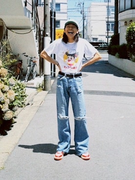 「AUTRY（オートリー）のアイテム」を使った、RYOSUKEさん（メンズ・178cm）の夏コーディネート