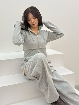 「MURUA（ムルーア）のアイテム」を使った、MIZUKIさん（レディース・156cm）の秋コーディネート