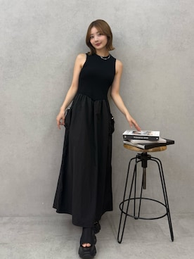 「シンプル・ベーシック」｜MIZUKIさん（レディース・156cm）の夏コーディネート