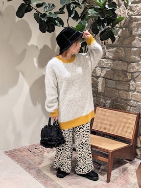 「アイテム（帽子）」を使った、sunabfさん（レディース・148cm・30代）の秋コーディネート