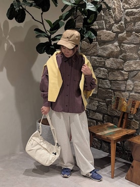 「BAYFLOW（ベイフロー）のアイテム」を使った、sunabfさん（レディース・148cm）の冬コーディネート