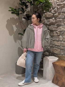 「BAYFLOW（ベイフロー）のアイテム」を使った、sunabfさん（レディース・148cm）の秋コーディネート