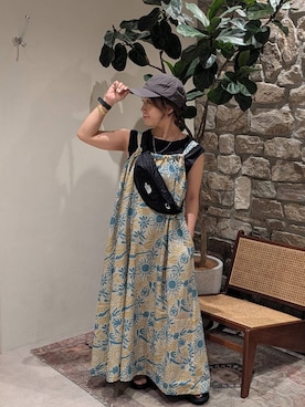 「アイテム（キャップ）」を使った、sunabfさん（レディース・148cm・30代）の夏コーディネート