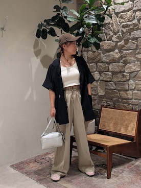 「アイテム（インナーウェア/肌着）」を使った、sunabfさん（レディース・148cm・30代）の夏コーディネート