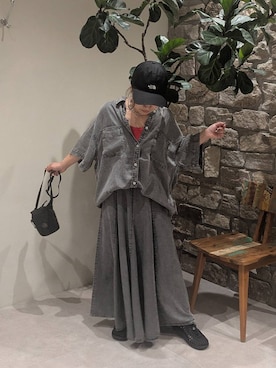 「THE NORTH FACE（ザノースフェイス）のアイテム（帽子）」を使った、sunabfさん（レディース・148cm）の春コーディネート