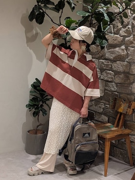 「GREGORY（グレゴリー）のアイテム（バッグ）」を使った、sunabfさん（レディース・148cm）の夏コーディネート