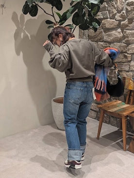 「アイテム（ハンドバッグ）」を使った、sunabfさん（レディース・148cm・40代）の冬コーディネート