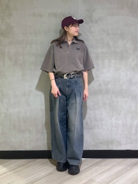 「アイテム（スウェット）」を使った、まなさん（レディース・162cm・10代）の夏コーディネート