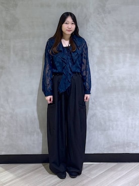 まなさん（レディース・162cm）の春コーディネート