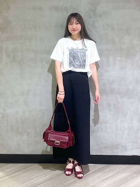 「アイテム（スカート）」を使った、まなさん（レディース・162cm・10代）の夏コーディネート