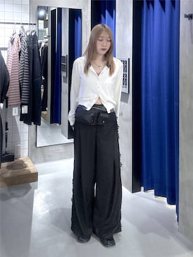 「PAGEBOY（ページボーイ）のアイテム」を使った、まなさん（レディース・163cm）の秋コーディネート
