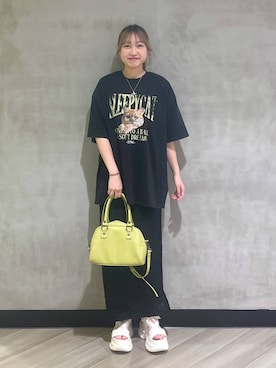「アイテム（シューズ）」を使った、まなさん（レディース・162cm・10代）の夏コーディネート