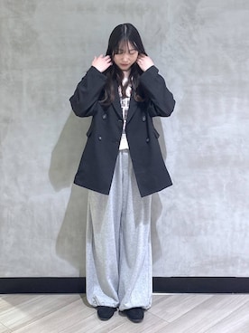 「PAGEBOY（ページボーイ）のアイテム（ジャケット/アウター）」を使った、まなさん（レディース・162cm）の春コーディネート