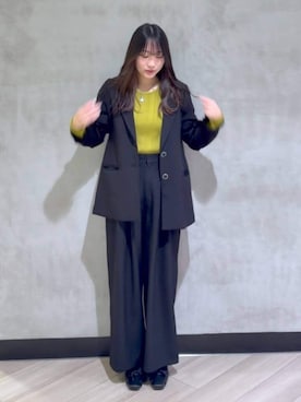 まなさん（レディース・162cm）の冬コーディネート