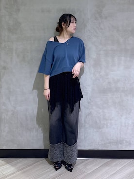 まなさん（レディース・163cm）の夏コーディネート