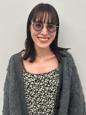 「united arrows」｜「アイテム（ワンピース/ドレス）」を使った、Zoff Staffさん（レディース・160cm）の春コーディネート