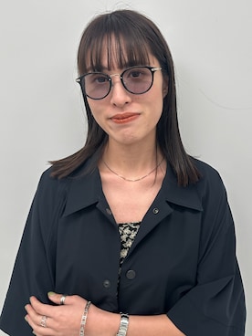 「ユナイテッドアローズ」｜「アイテム（ジャケット/アウター）」を使った、Zoff Staffさん（レディース・160cm）の冬コーディネート