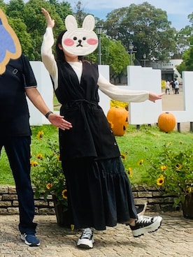 マユさん（レディース・158cm）の冬コーディネート