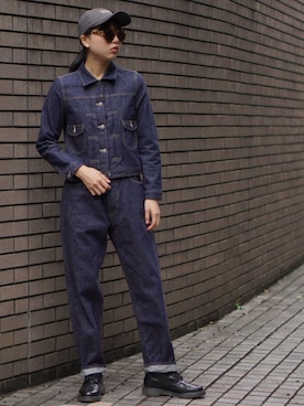 BROOKLYNOVERALLさん（レディース・169cm）の春コーディネート