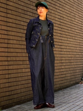 BROOKLYNOVERALLさん（レディース・168cm）の秋コーディネート