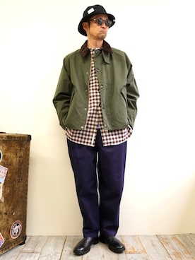 BROOKLYNOVERALLさん（メンズ・172cm）の秋コーディネート