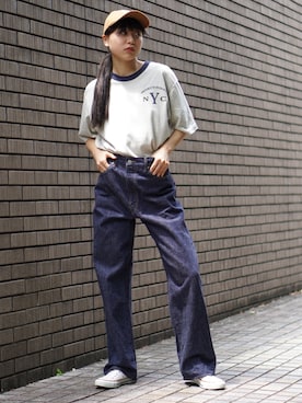 BROOKLYNOVERALLさん（レディース・168cm）の夏コーディネート