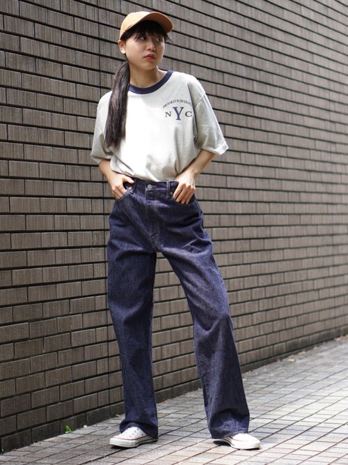 セール】ハイウエストデニム（デニムパンツ）｜BROOKLYN OVERALL 