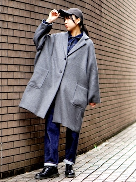 BROOKLYNOVERALLさん（レディース・168cm）の秋コーディネート