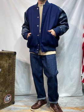 BROOKLYNOVERALLさん（メンズ・172cm）の秋コーディネート