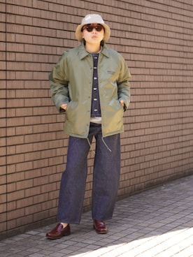 BROOKLYNOVERALLさん（レディース・169cm）の冬コーディネート