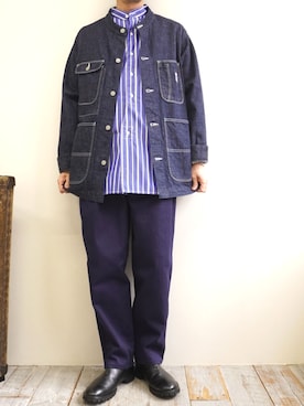 BROOKLYNOVERALLさん（メンズ・172cm）の夏コーディネート