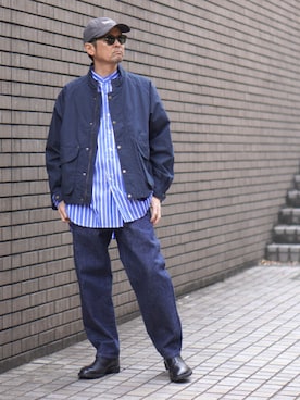 BROOKLYNOVERALLさん(メンズ・172cm)の春コーディネート