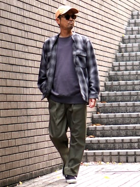 BROOKLYNOVERALLさん（メンズ・172cm）の秋コーディネート