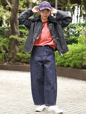 BROOKLYNOVERALLさん（レディース・162cm）の秋コーディネート