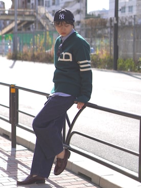 BROOKLYNOVERALLさん（レディース・169cm）の冬コーディネート