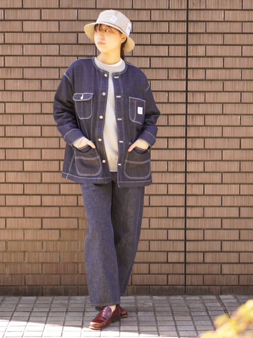 comoli デニム カバーオール size2 インディゴ 21AW 購入レビュー】COMOLIデニムワークジャケットのサイズ感解説 | 30代男